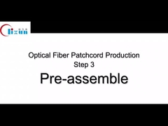 IEC Standard SC PC Fiber Patch Cord Connectors per Jumper a fibra da 0,9/2,0/3,0 mm
