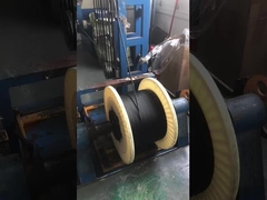 FTTH Drop Cable Cutting Machine Coiling Machine per la linea di produzione di fili di patch in fibra ottica per esterni