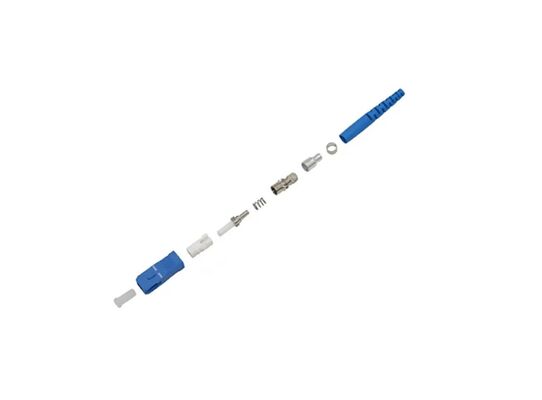 Qualità  Fiber Patch Cord Connectors simplex SC PC fiber optic connectors designed for FTTH 2.0mm and 3.0mm cables with and durable materials fabbrica