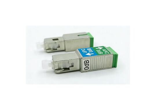 Qualità  SC APC Fixed Variable Fiber Optic Attenuator Strong Tensile Resistance For GPON Network fabbrica
