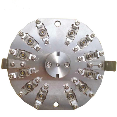 qualità  Fiber Optic FC UPC Polishing Fixture 12 Connectors Polishing Jig fabbrica