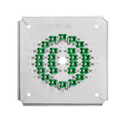 Maschera di lucidatura di lucidatura del supporto dello Sc APC di 26 connettori
