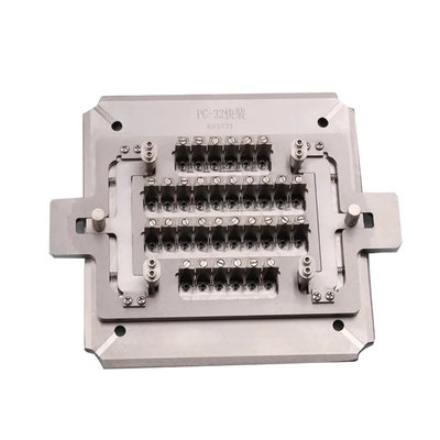Dispositivo di lucidatura della fibra PC/di FC, attrezzatura di lucidatura della fibra ottica del porto di Fttx PC32