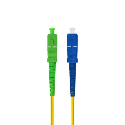 Sc a fibra ottica semplice UPC APC del cavo di toppa di 3meters 3.0mm G652D