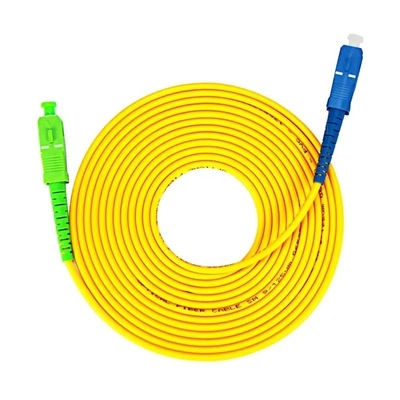 Sc LC 0,9 modo del cavo di toppa di fibra ottica di 2,0 3.0mm singolo per dell'interno、