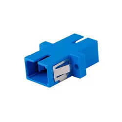 Adattatore ottico della fibra dello Sc UPC, adattatore a fibra ottica semplice di FTTH