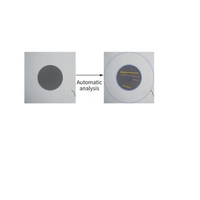 CLX-400 ha integrato l'ispettore di Endface della fibra, microscopio a fibra ottica di ispezione di Endface