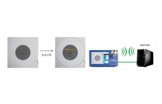 CLX-400 ha integrato l'ispettore di Endface della fibra, microscopio a fibra ottica di ispezione di Endface