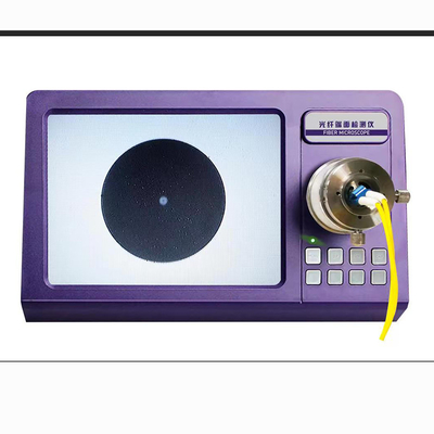 Controllo automatico integrato da tavolino dell'ispettore 3W di Endface della fibra del microscopio