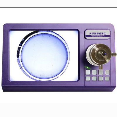 Operazione conveniente del microscopio a fibra ottica di ispezione CLX-7000 3W per l'ispettore 400x di Endface