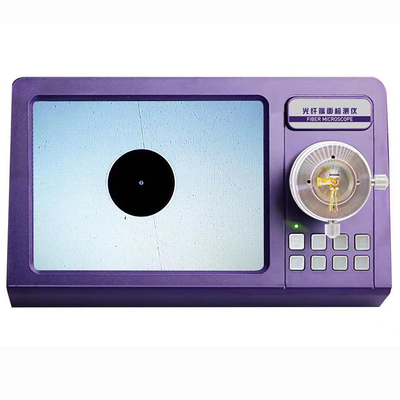 Cavo di toppa che rende a Endface microscopio a fibra ottica 200X 400X schermo a 8 pollici