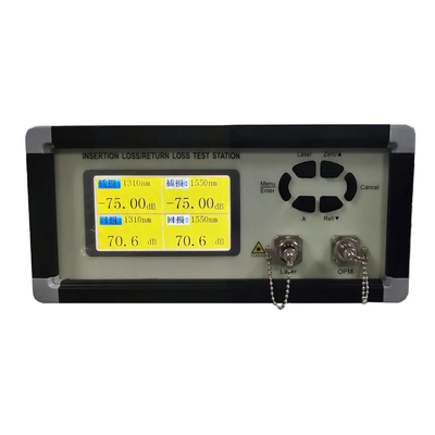 macchina del tester di attenuazione di riflessione di inserzione della fibra ottica di alta precisione di 3kg EXW FTTH AC260V