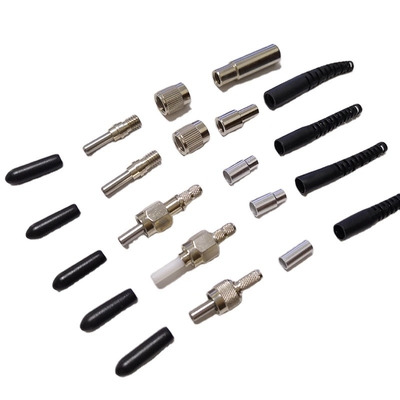 SMA 905 connettore in fibra ottica ferrule metallica/adattatore per 200um 300um 400um 600um patch cord