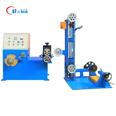 FTTH Drop Cable Cutting Machine Coiling Machine per la linea di produzione di fili di patch in fibra ottica per esterni