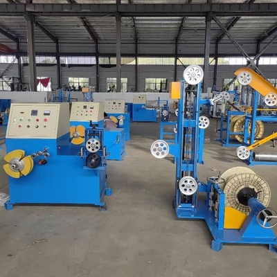 FTTH Drop Cable Cutting Machine Coiling Machine per la linea di produzione di fili di patch in fibra ottica per esterni