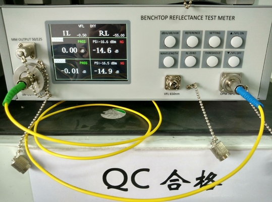 Attrezzature per la fibra ottica Tester di perdita di inserimento e ritorno di fibra ottica Stazione di prova IL&RL e Tester Rl Il