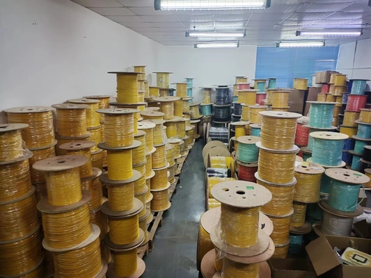 Cavo in fibra ottica LSZH giallo a 1 conduttore per connessioni affidabili e costanti