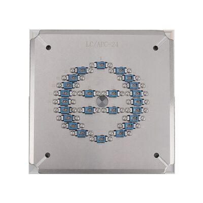 Fabbricazione universale di lucidatura a 24 posizioni con acciaio inossidabile S136 per lucidatura ad alta efficienza in fibra ottica