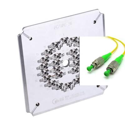 26 Port FC APC Fabbricazione di lucidatura in fibra ottica con acciaio inossidabile indurito S136 e compressione indipendente