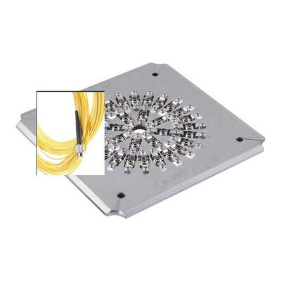 32 porte FC PC Fibra ottica di collegamento di lucidatura con acciaio inossidabile indurito S136 e struttura IPC