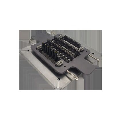 Hardened Stainless Steel Fiber Optic Polishing Jig with Quick Assembly/Disassembly for High-Quality Polished End Faces