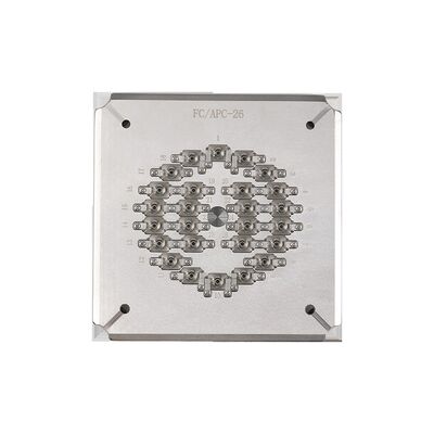 26 Port FC APC Fabbrica di lucidatura in fibra ottica con acciaio inossidabile indurito S136 per prestazioni anti-ruggine e durevoli