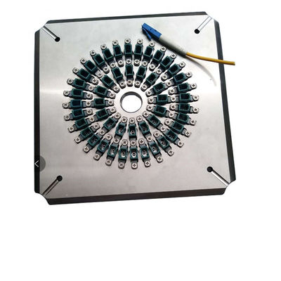 Maschera di lucidatura del dispositivo di LC UPC di 48 porti resistente all'uso per il connettore ottico della fibra