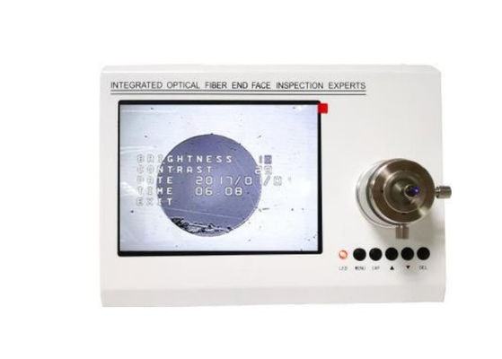 microscopio di ispezione della fibra di Endface della macchina di fabbricazione del cavo di toppa della fibra di 10000Hours 400X