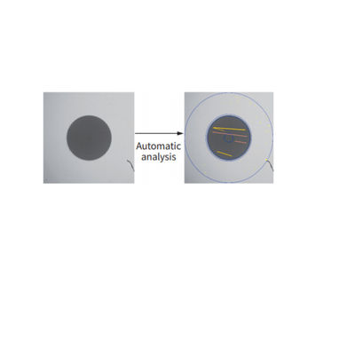 ispezione del fronte dell'estremità di 4M Pixel Integrated Fiber, ispettore a fibra ottica automatico di DC12V