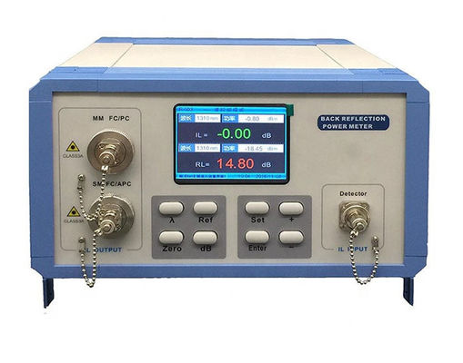 alta precisione del tester di attenuazione di riflessione della fibra di inserzione di 1310/1550nm IL RL