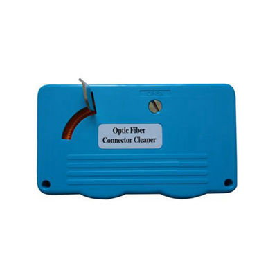 Pulitore di fibra ottica del connettore di D4/MU/LC/MT/DIN, pulitore a fibra ottica di plastica della cassetta