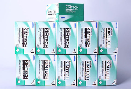 Strumenti senza polvere del cavo a fibre ottiche che puliscono le strofinate 280PCS/Box altamente assorbente