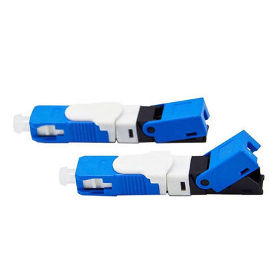 I connettori di fibra ottica di plastica di FTTH, 2*3mm rapidi collegano i connettori a fibra ottica