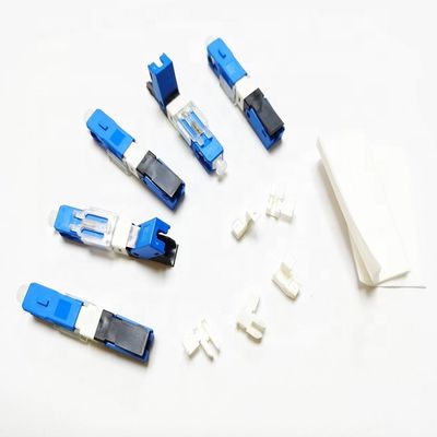 I connettori di fibra ottica di plastica di FTTH, 2*3mm rapidi collegano i connettori a fibra ottica