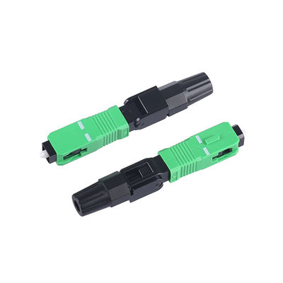 Connettori veloci a fibra ottica montabili sul posto blu dello Sc UPC per WAN LAN