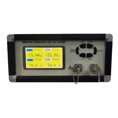 Cavo di toppa della fibra del tester di attenuazione di riflessione di inserzione dell'attrezzatura di prova di AC260V che fa macchina