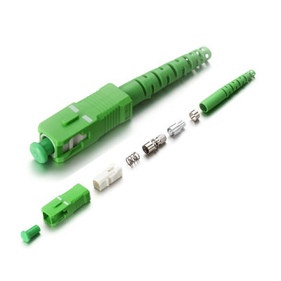 connettore semplice dello Sc di Kit Strong Compatibility PBT APC del connettore a fibra ottica 1310/1550nm