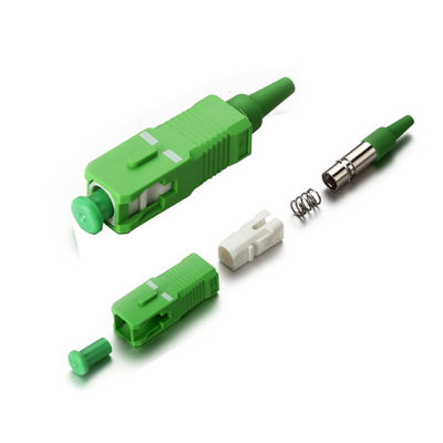 connettore semplice dello Sc di Kit Strong Compatibility PBT APC del connettore a fibra ottica 1310/1550nm