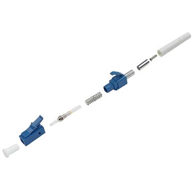 conformità dei connettori SX MP Lc Upc ROHS del cavo di toppa della fibra di 3.0mm
