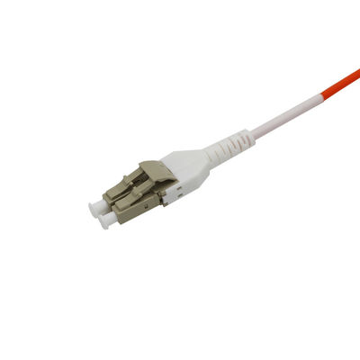 Connettore duplex di LC del cavo a fibre ottiche SM/OM3/OM4 per il cavo di toppa corazzato