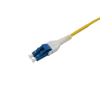 Connettore duplex di LC del cavo a fibre ottiche SM/OM3/OM4 per il cavo di toppa corazzato