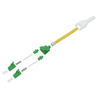 Tiri il connettore DX IL millimetro OM3 OM4 3.0mm di Lc Uniboot della prova