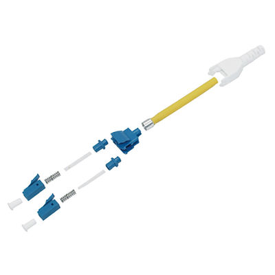 Tiri il connettore DX IL millimetro OM3 OM4 3.0mm di Lc Uniboot della prova