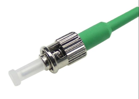 Connettore a fibra ottica della st del connettore di cavo a fibre ottiche di FTTH con lo stivale di 0.9mm