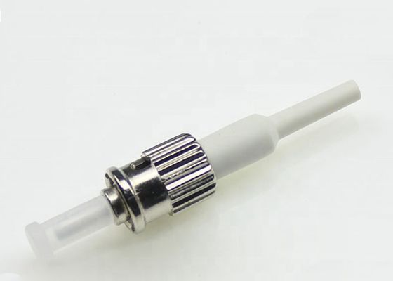 Connettore a fibra ottica della st del connettore di cavo a fibre ottiche di FTTH con lo stivale di 0.9mm