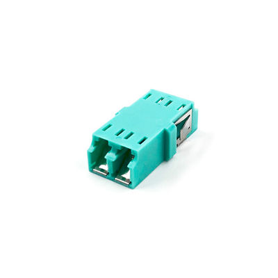 Adattatore duplex di SM/MM/OM3/OM4 Lc APC, adattatore del cavo a fibre ottiche con l'otturatore interno