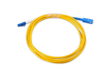Saltatore di LAN Single Mode Optical Fiber, cavo di toppa della fibra dello Sc Lc dell'attrezzatura di prova