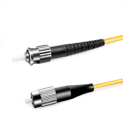 Cavo della toppa della fibra di singolo modo di MP 2.0mmx3m, saltatore semplice della fibra della st di FC
