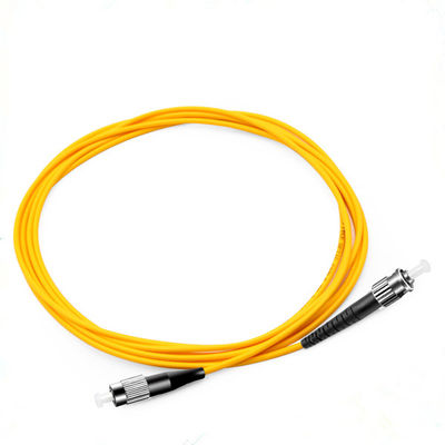 Cavo della toppa della fibra di singolo modo di MP 2.0mmx3m, saltatore semplice della fibra della st di FC