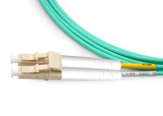 st a fibra ottica duplex mista 2m di 2.0mm a perdita di inserzione bassa del cavo di toppa di Lc OM3